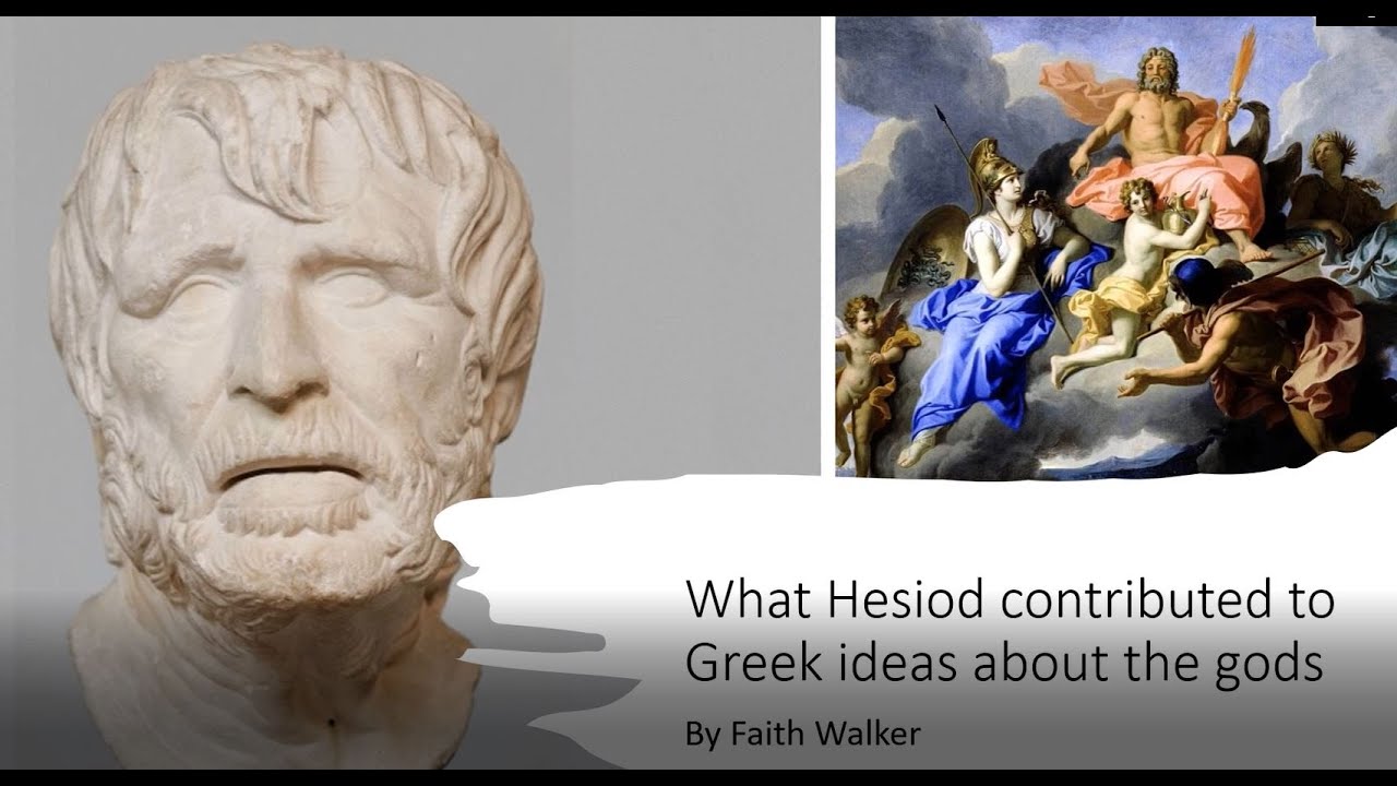 The Nature of the Greek Gods According to Hesiod