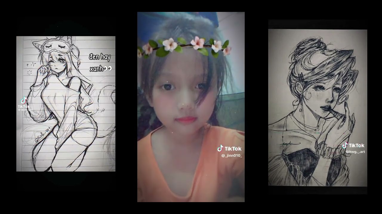 Tổng hợp tiktok tranh vẽ của c&aacute;c đại thần// muốn l&ecirc;n th&igrave; b&igrave;nh luận 🥰🥰// By edit:ni sabrine 