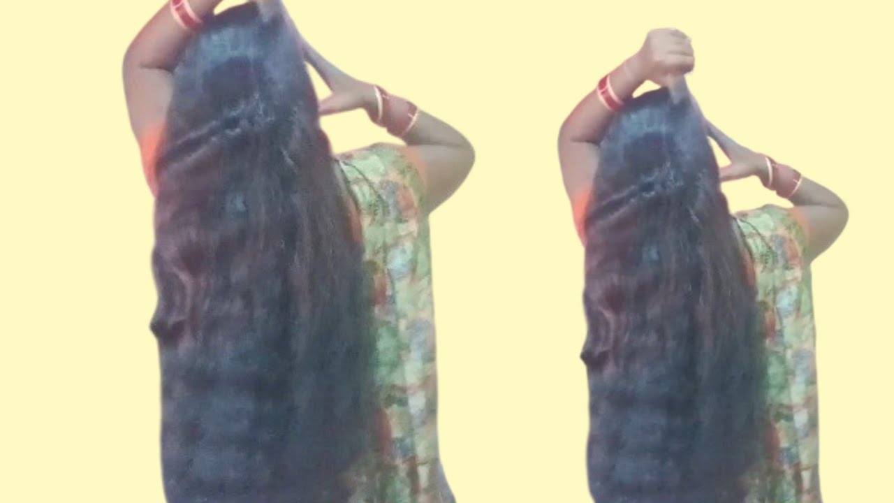 Daily hairstyle for long hair indian ll girl with long hairstyle ❤️ 🤗