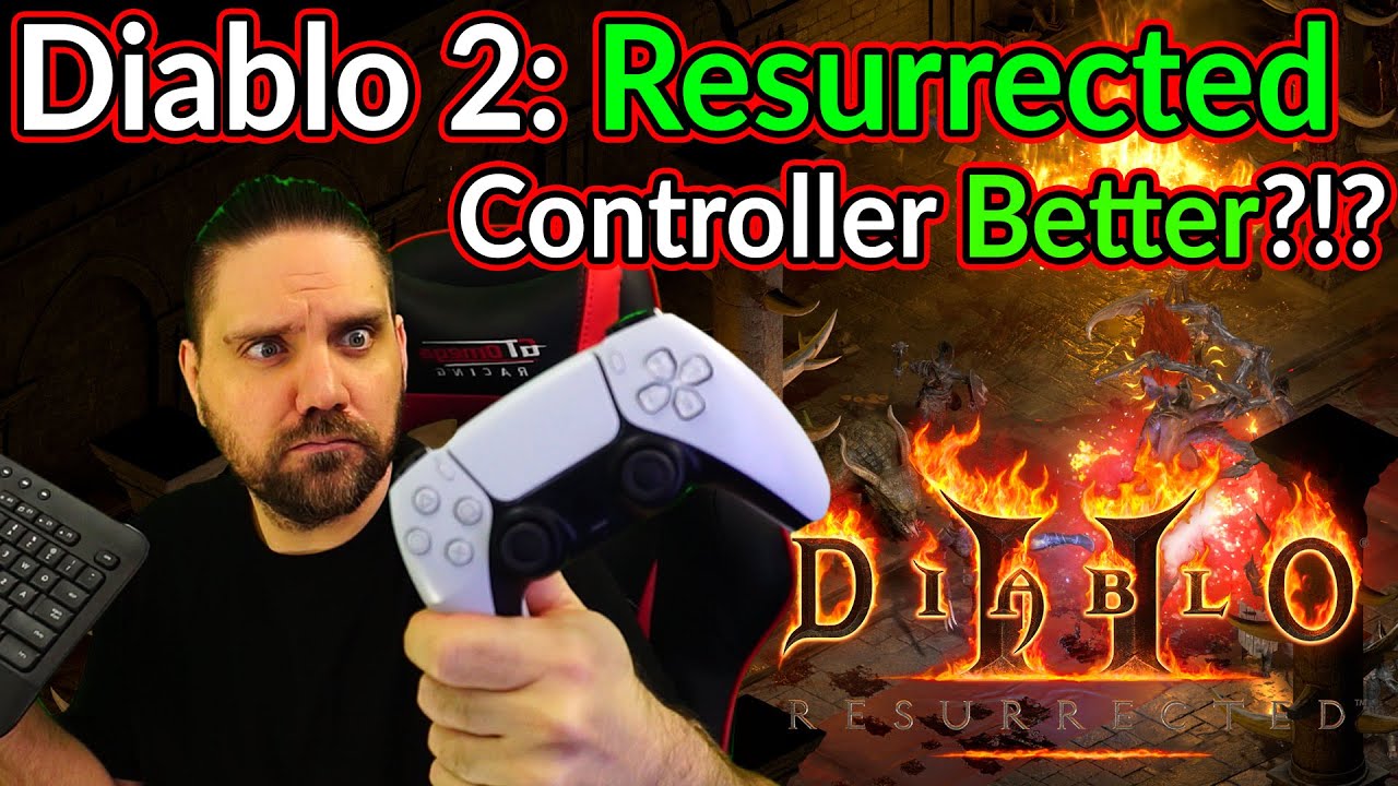 DIablo 2 Resurrected Controller is better than Keyboard and Mouse! Alpha Testing.