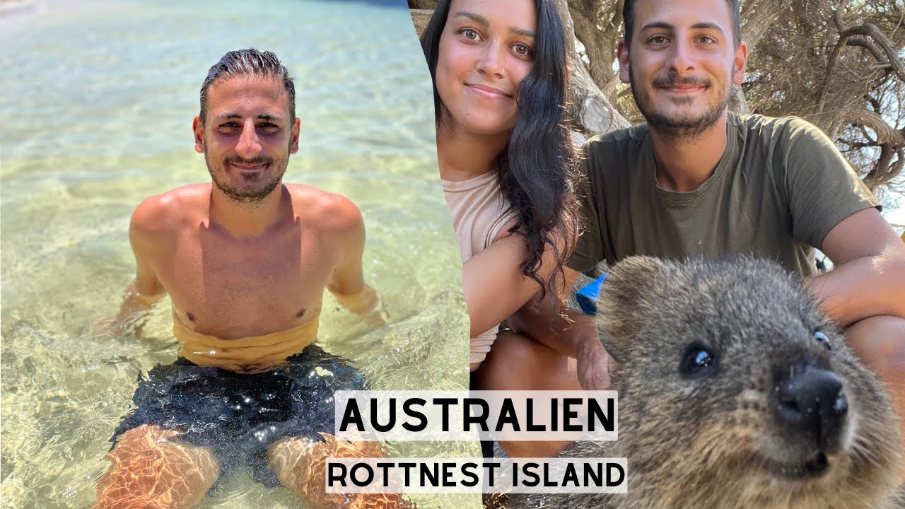 Weltreise VLOG 74 - Australien: Tagesausflug zu den QUOKKAS & Traumstränden von ROTTNEST ISLAND! 4/8