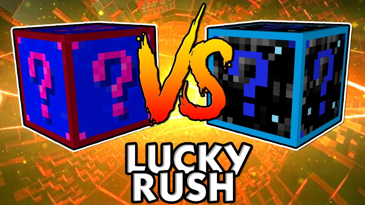 SHADE vs GALAXY | Minecraft LUCKY RUSH | baastiZockt