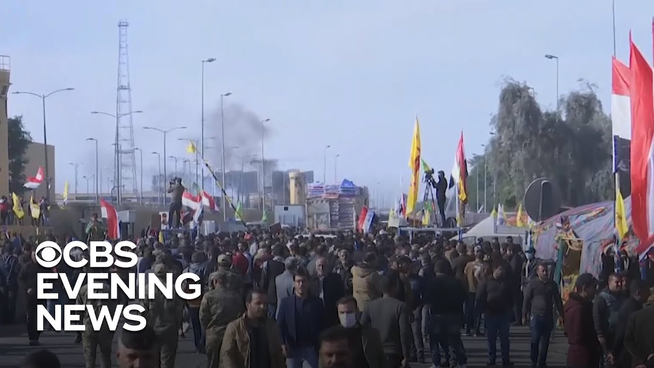 Protesters leave U.S. embassy in Baghdad after more attacks