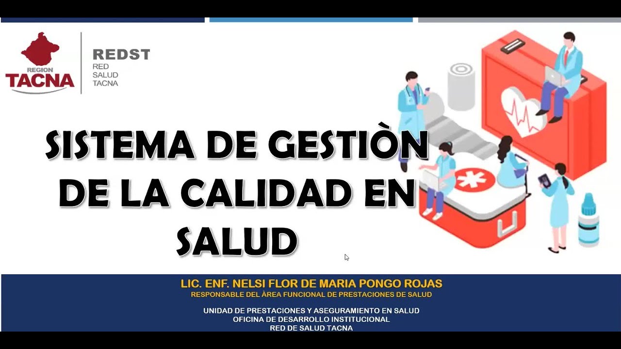 SISTEMA DE GESTION DE LA CALIDAD EN SALUD - PRIMERA PARTE (17/08/2023)