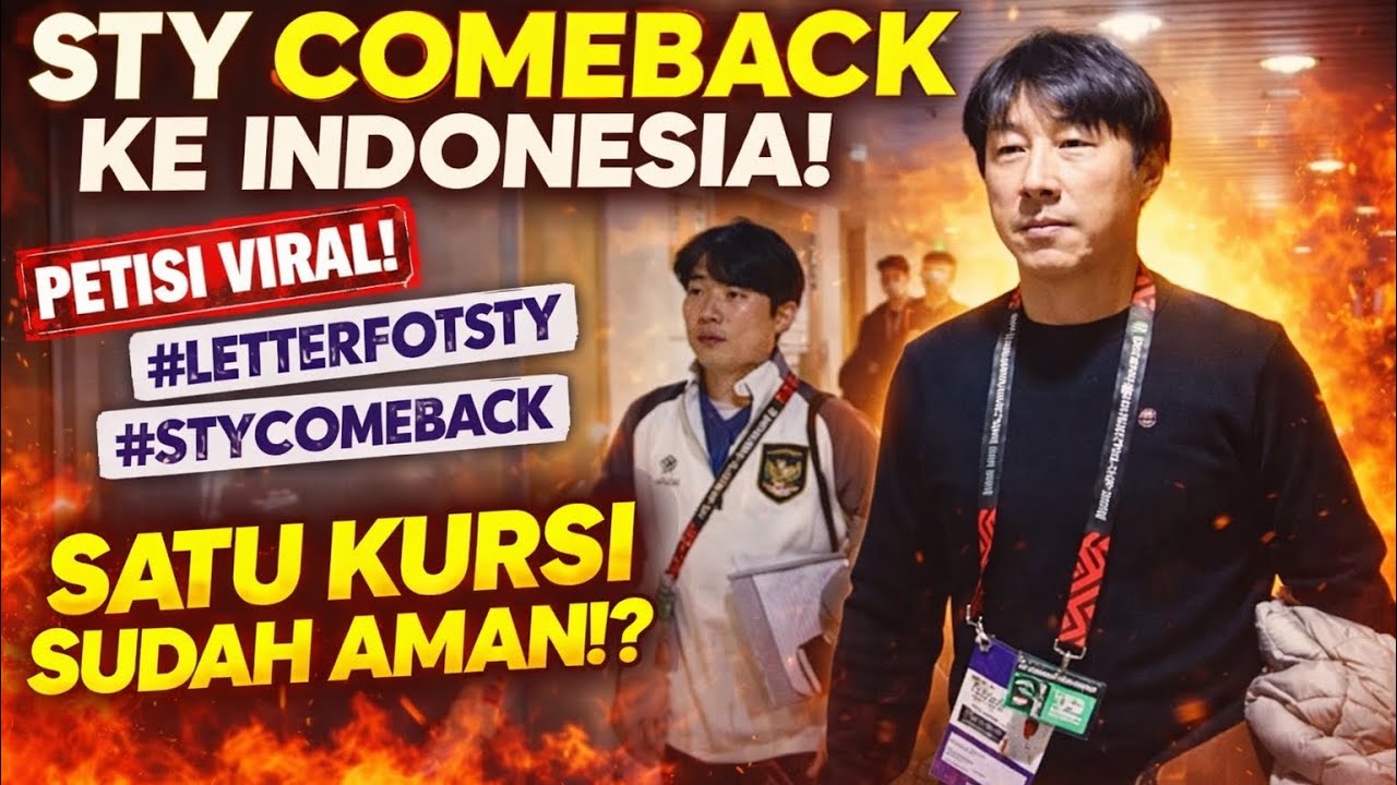 PETISI #STYCOMEBACK VIRAL! SHIN TAE-YONG SIAP BALIK! #timnasindonesia #shintaeyong #STYCOMEBACK