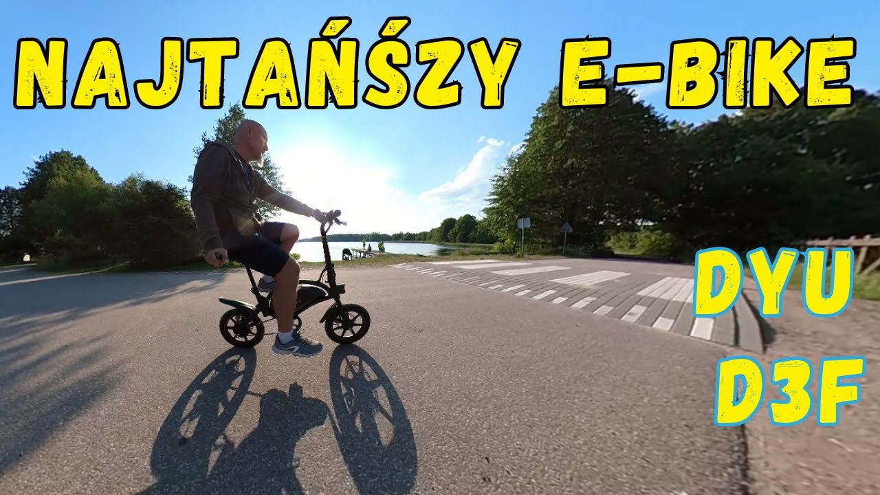 Najtańszy rower elektryczny na rynku - DYU D3F