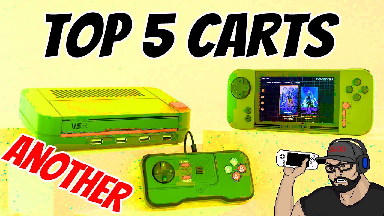 Top 5 Evercade Must Have Carts For Newcomers - More Awesome Carts!