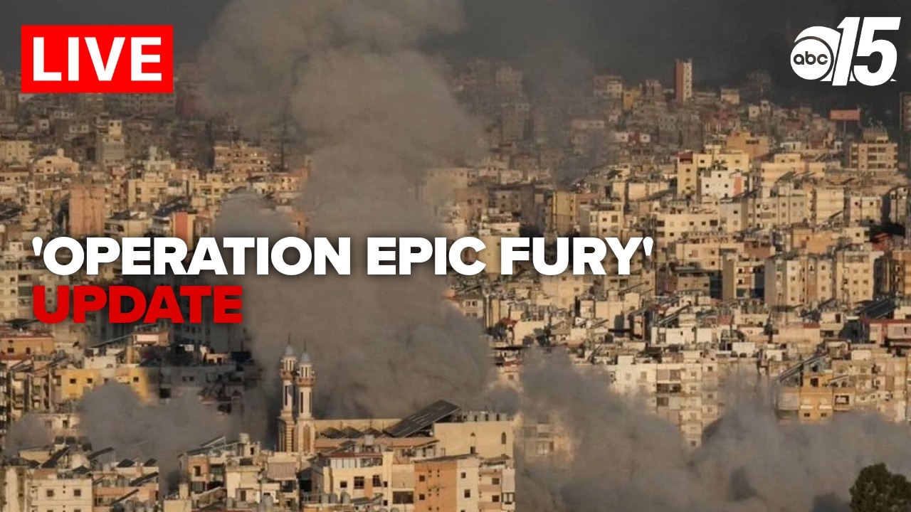 LIVE: More on 'Operation Epic Fury'