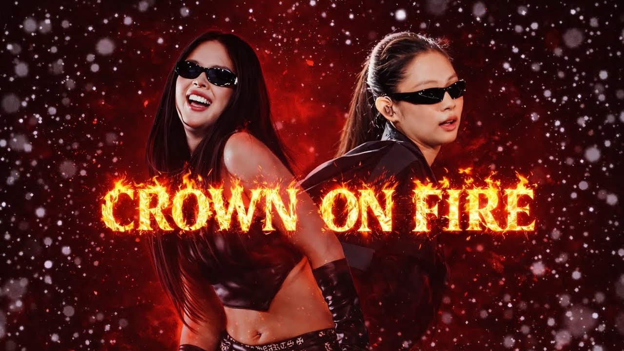 CROWN ON FIRE - Song Made my me / lyrics by @Blink-wdm #Jennie #aesthetictales 