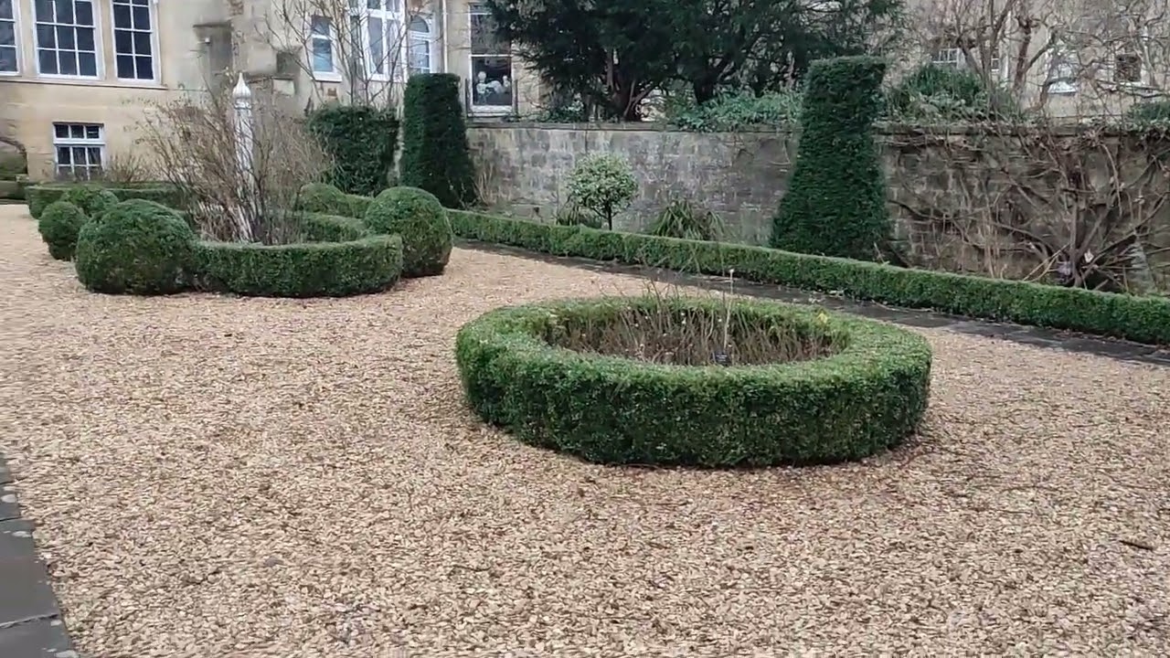 Georgian garden, Bath