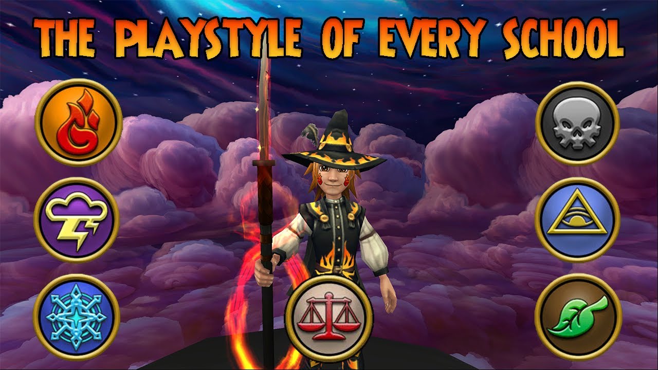 Wizard101: The Playstyles of EVERY School in Wiz!