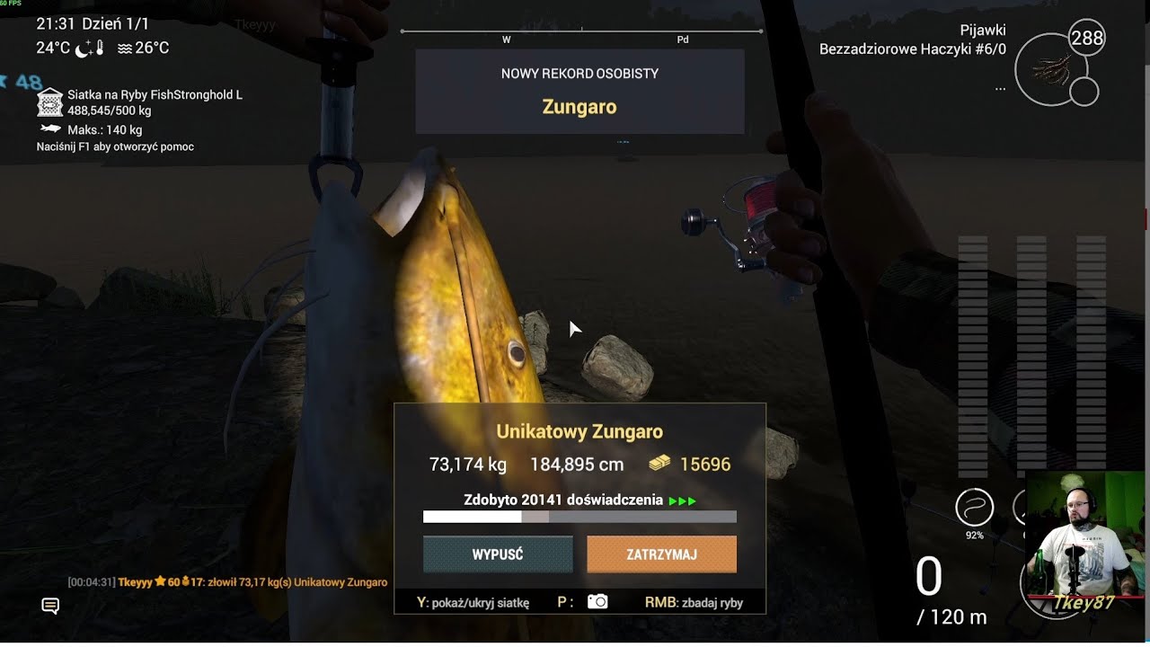 Fishing Planet: Unikatowy Zungaro / Unique gilded catfish - Brown river - Bolivia