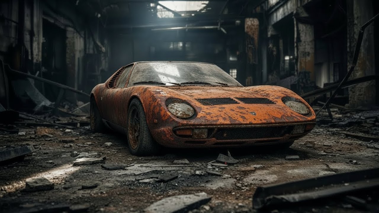 Lamborghini Miura P400 Restoration SHOCKING Before and After