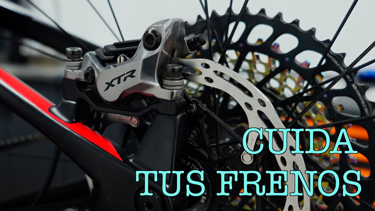 Sustitución de pastillas de freno en una pinza Shimano XTR 9120 #asmr #mtb #shimano #cycling