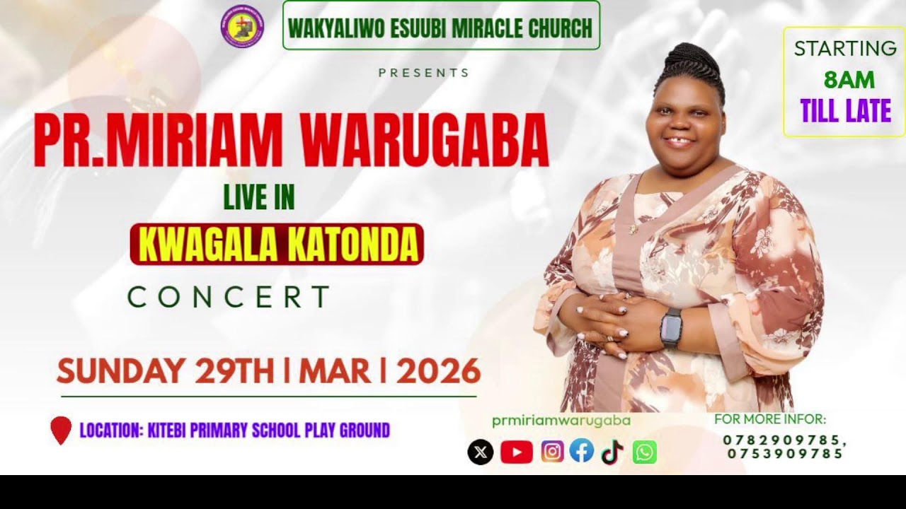 MONDAY EVENING SERVICE WITH PR NAMATOVU ROSE