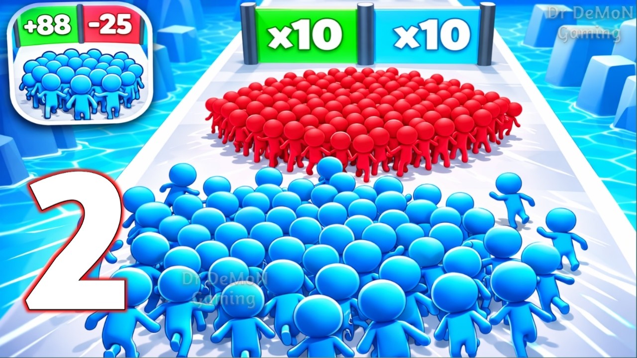 Count Masters: Crowd Evolution (Level 15-30) | Gameplay Walkthrough - Part 2 (Android & Ios)
