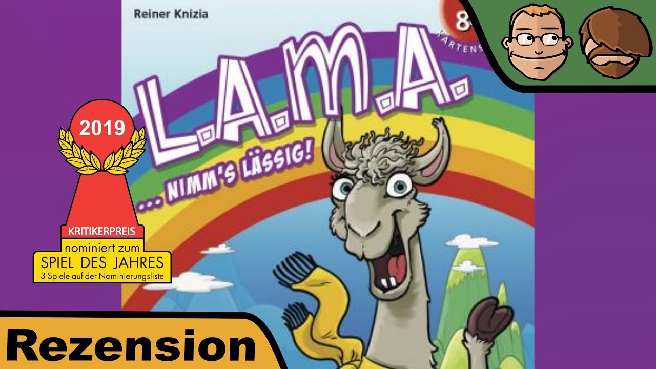 L.A.M.A. (nominiert zum Spiel des Jahres 2019) - Brettspiel - Review