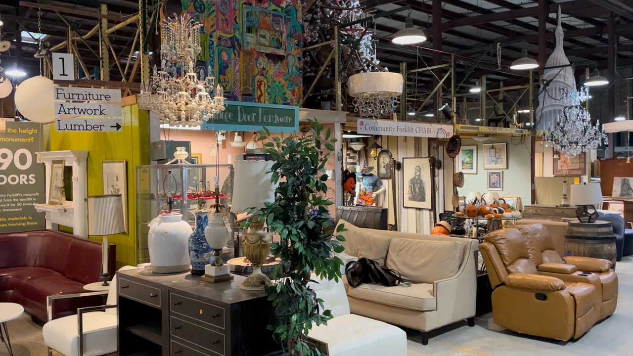 Reuse warehouse tour