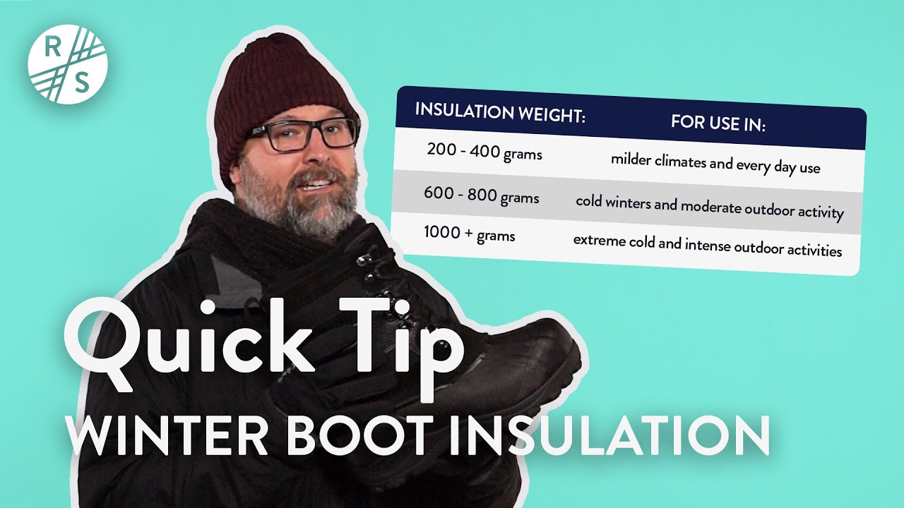 Rogan's Shoes Quick Tip | Winter Boot Insulation