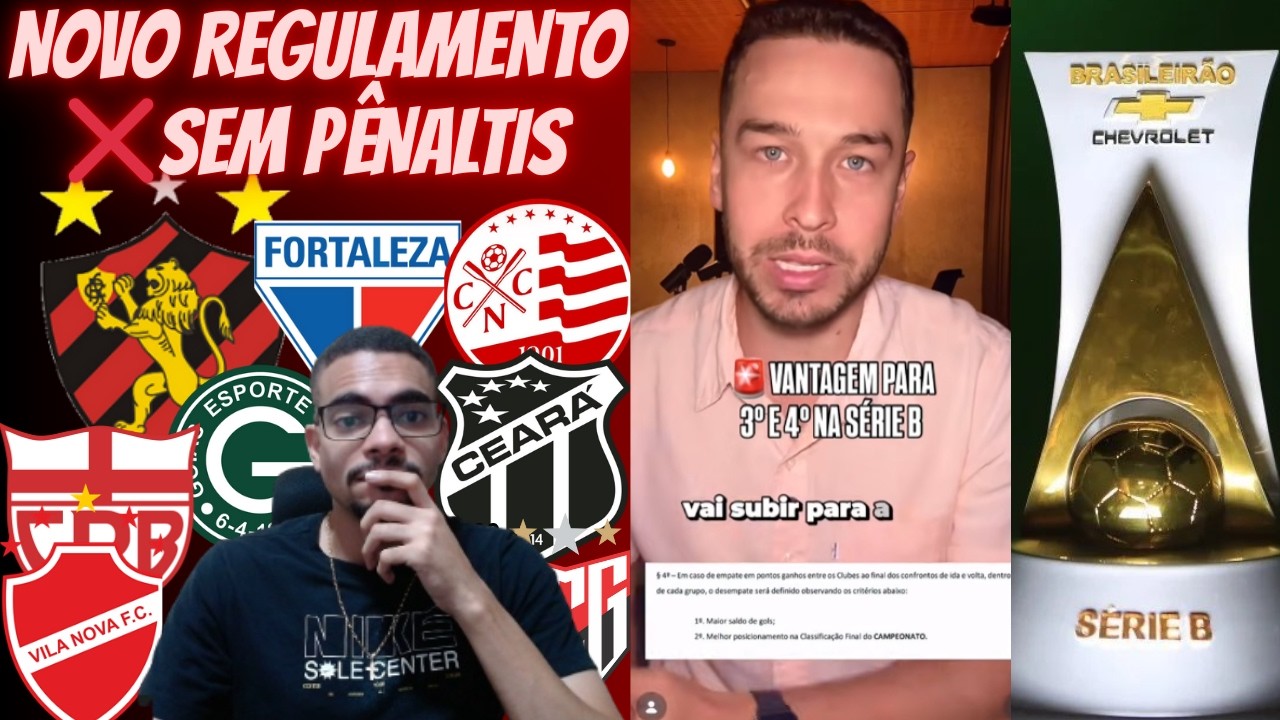 💣💣URGENTE ! 🔥🔥SENSACIONAL O NOVO REGULAMENTO QUE MUDA TUDO NA SÉRIE B !