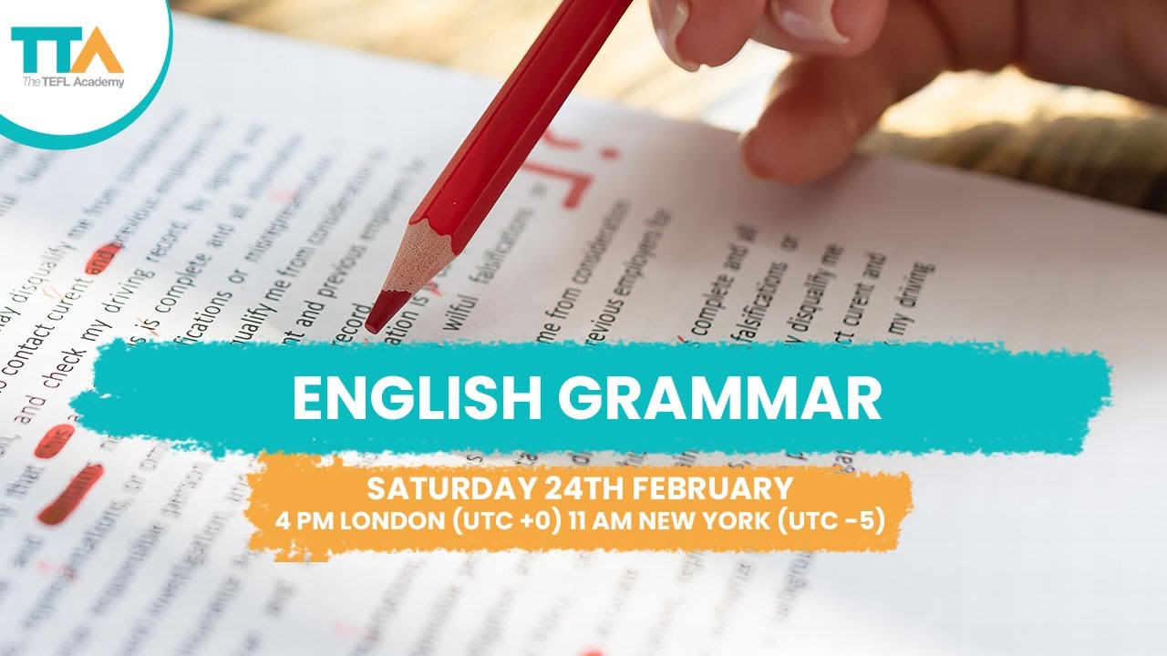 English Grammar | The TEFL Academy