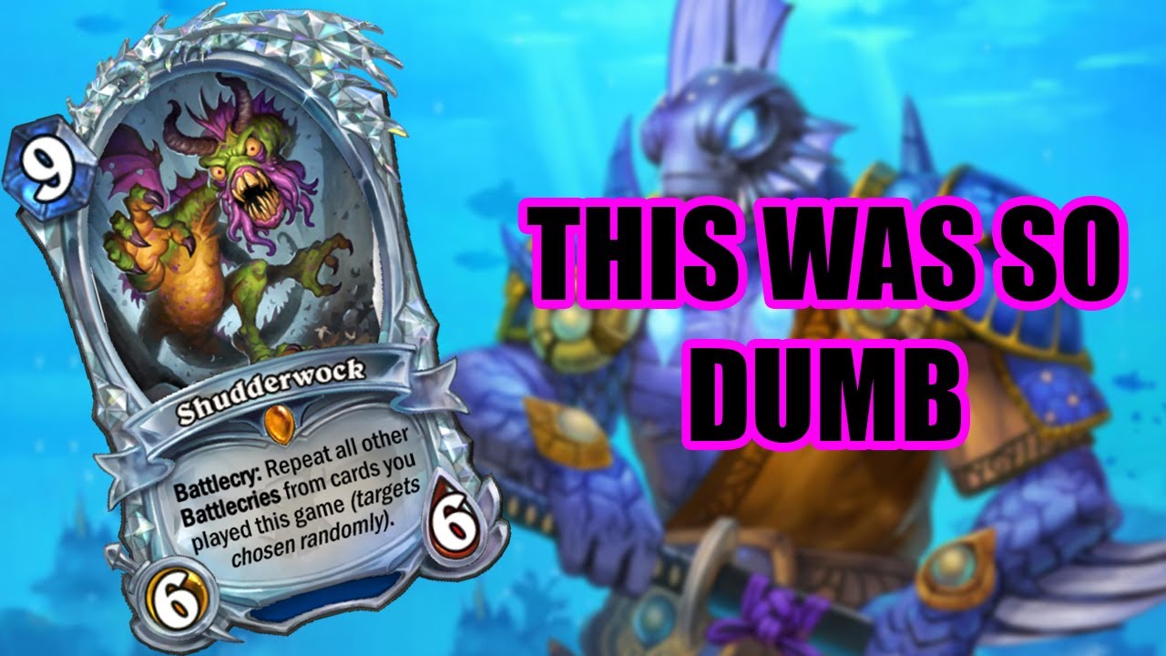 Doing something that is very stupid | Shudderwock Shaman