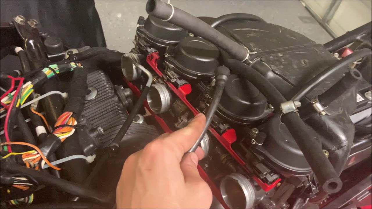 Replace Suzuki Katana Intake Boots