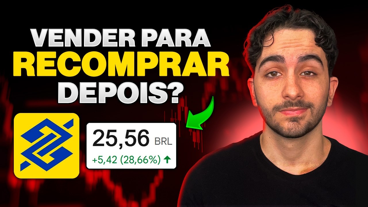 🚨 Banco do Brasil (BBAS3) irá DESPENCAR nos Próximos Dias? O que eu Vou Fazer com as Minhas Ações?