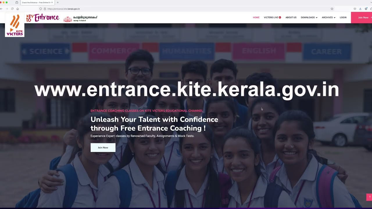 key to entrance 2024 Kerala launches new training programme benefiting over 800K students