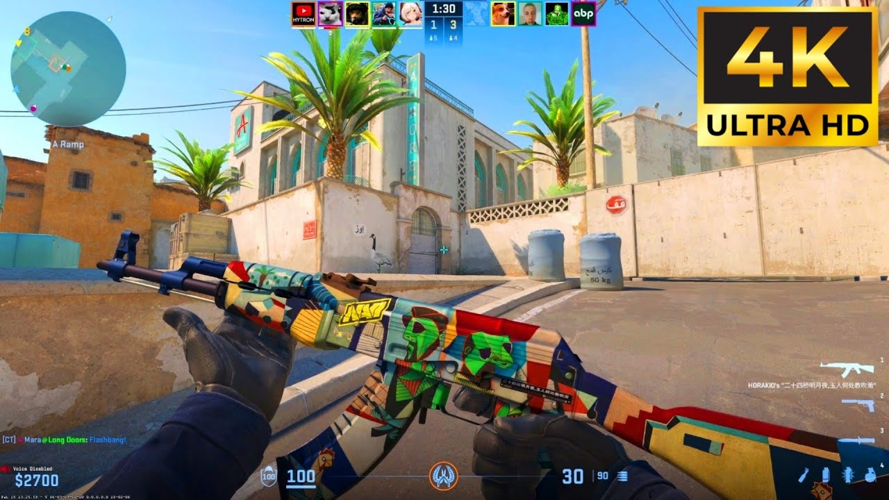 Counter Strike 2 Best Gameplay 4K (No Commentary) 3 GAMEPLAY