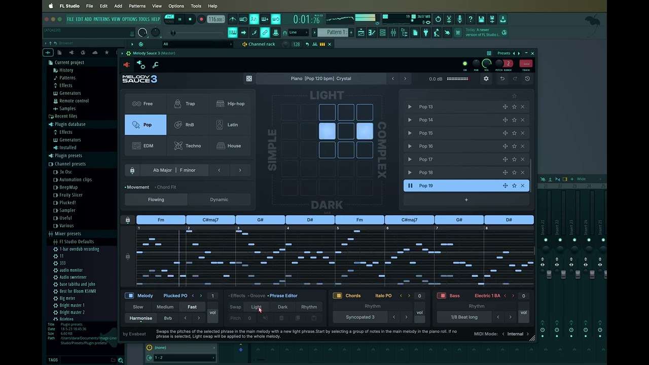 No-talking Melody Sauce 3 Preset Demo - Pop/Crystal Style