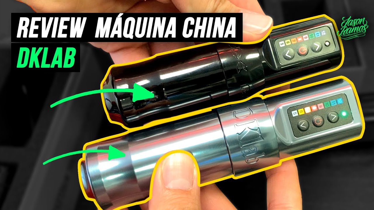 REVIEW Dklab Tattoo Machine Wireless // Copia Flux FK Irons máquina de Tatuar Inalámbrica // #yo3rl