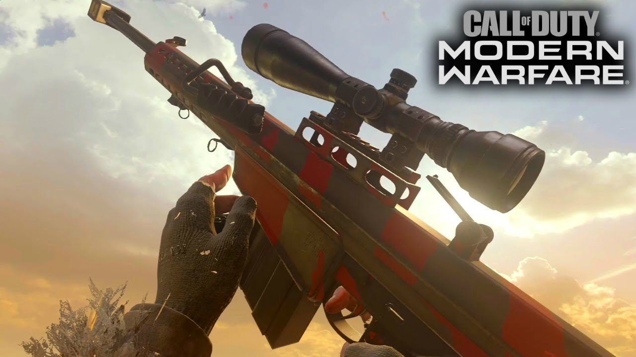 THE BEST SNIPER RIFLE IN MODERN WARFARE MONTAGE - AX50/ MK2 CARBINE (MW)