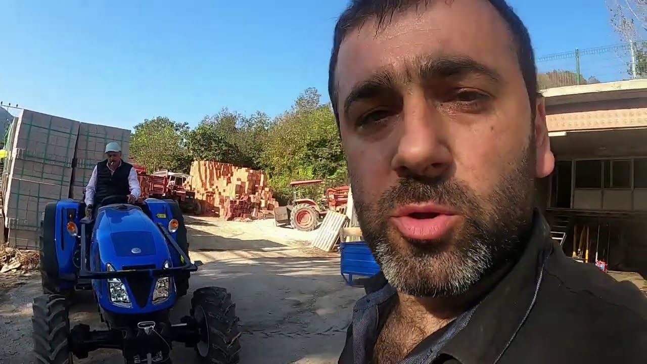 New Holland 480b Arka Lastik aralarını Genişlettim