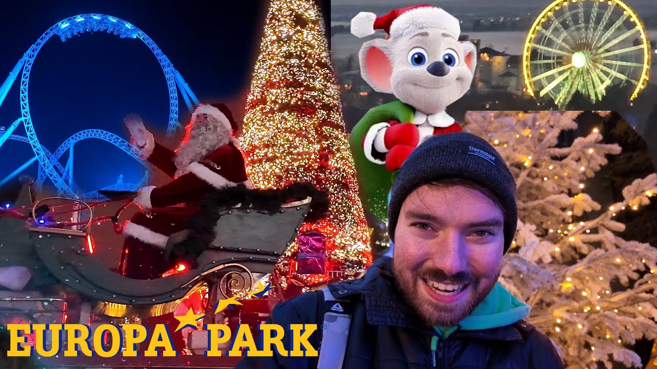 EUROPA PARK VLOG - BESTE KERST EVENEMENT! | GEWELDIGE SHOWS! | KERSTBOMEN! | VOLTRON IN HET DONKER!