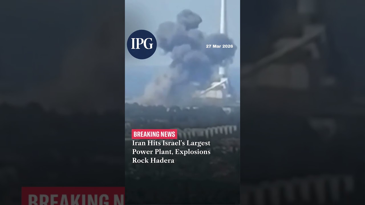 Iran hits Israel's largest Power Plant | International Power Game