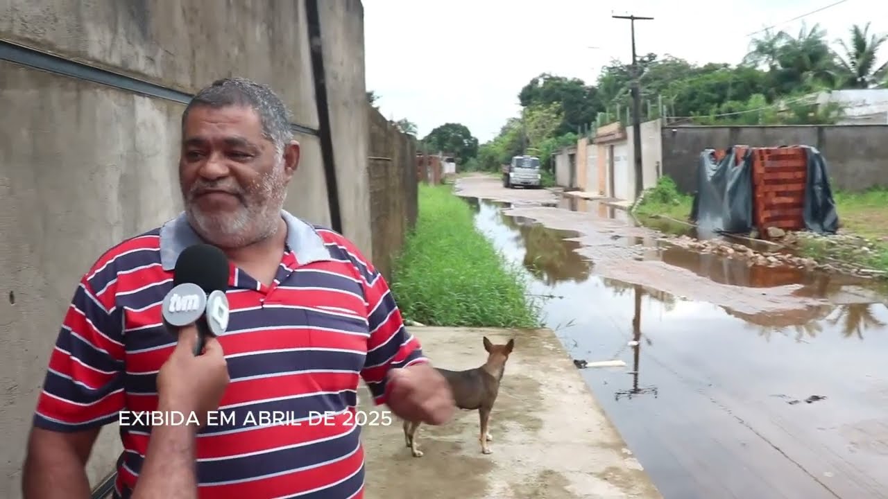 PREFEITURA CORRIGE PROBLEMAS DE PAVIMENTAÇÃO E ALAGAMENTOS DEIXADOS POR EX-PREFEITO NA PRÓPRIA RUA