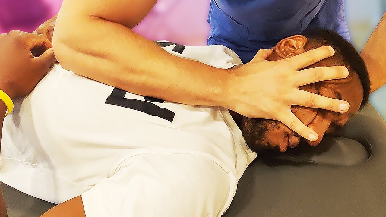 HUGE RELIEF from SCIATICA after CHIROPRACTIC CRACKING