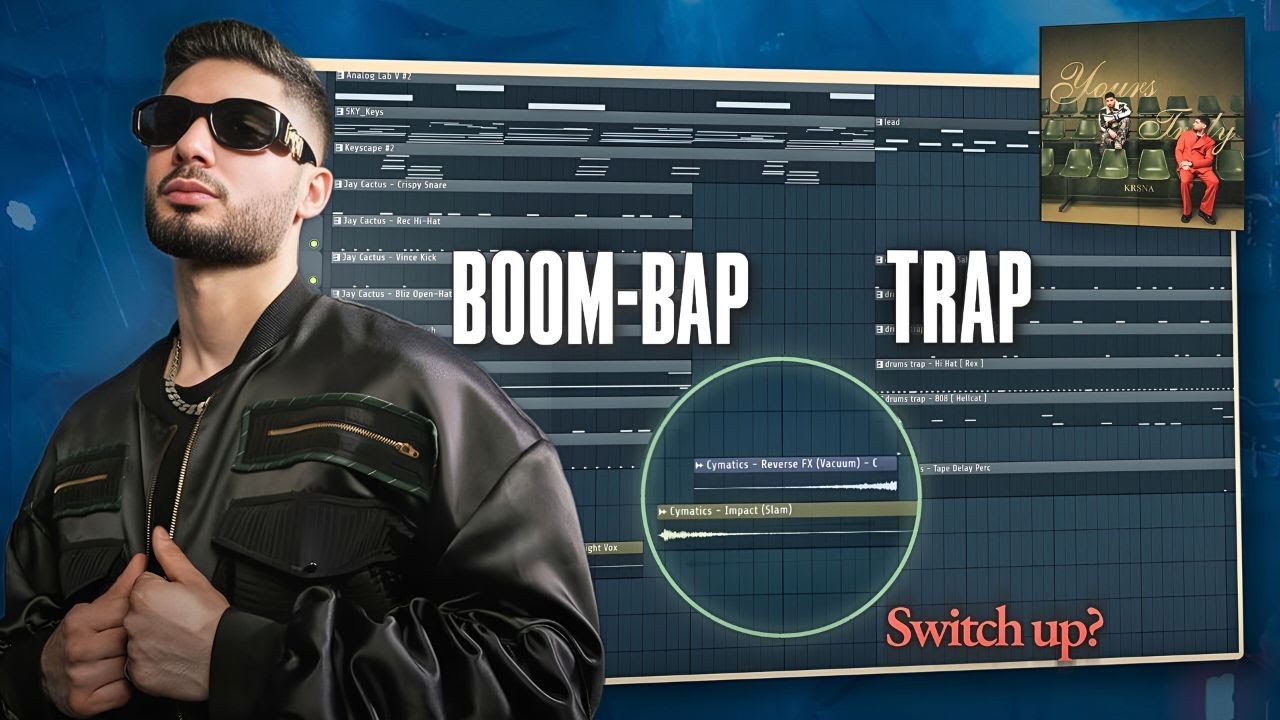 How To Make Boom Bap Beat For KR$NA From Scratch In Fl Studio *Switch up*(Hindi)