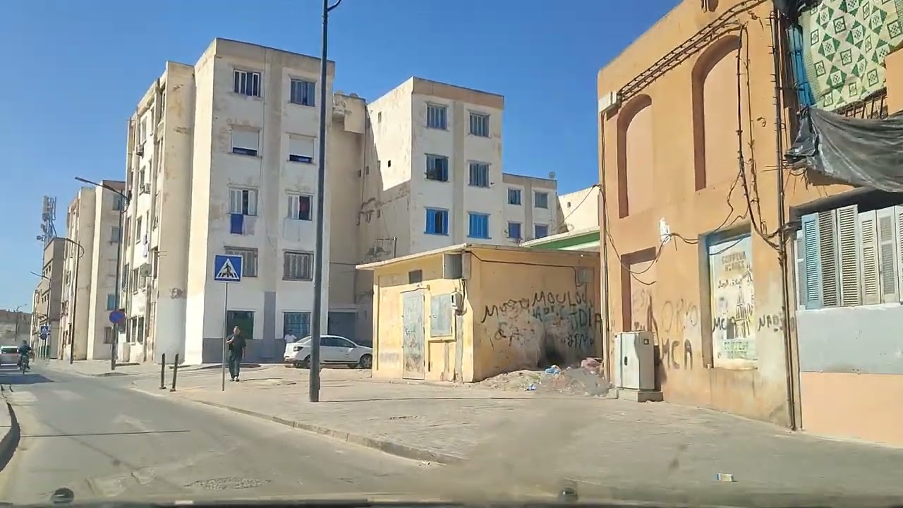 18 août 2024 driving in Mostaganem tijditt