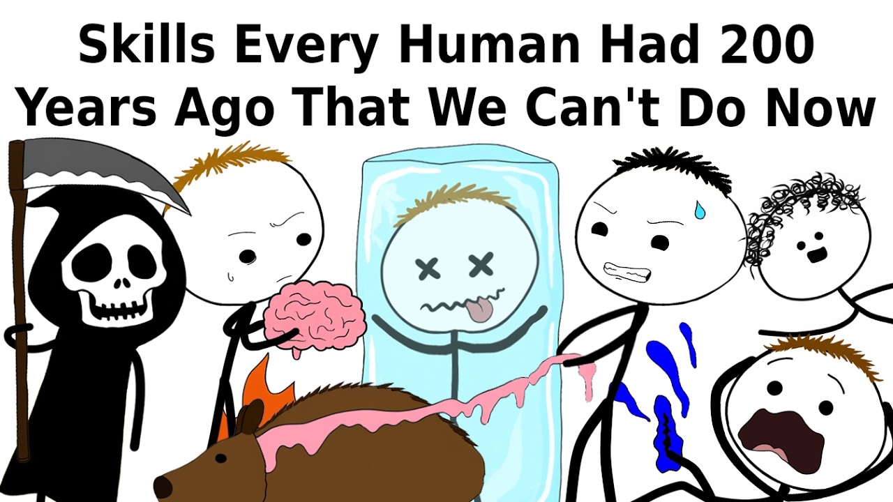 Skills Every Human Had 200 Years Ago That We Can't Do Now
