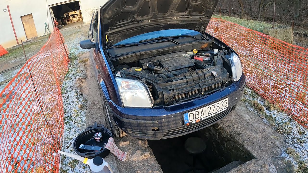 Ford Fusion 1.4 👉 Wymiana Oleju i Kompletu Filtrów 👨‍🔧🪛🚗
