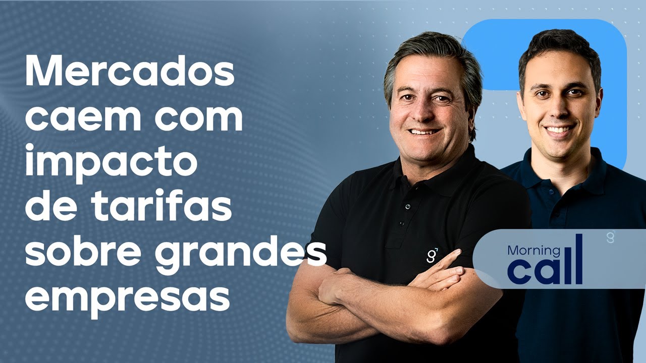 🔴 16/4/25 Mercados caem com impacto de tarifas sobre grandes empresas e tensão global | Morning Call