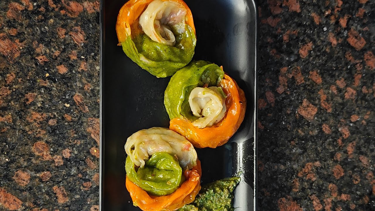 Tiranga Rose Shape Momos | Republic Day Special #rosemomos #tiranga #momos  @DeliciousFusions 