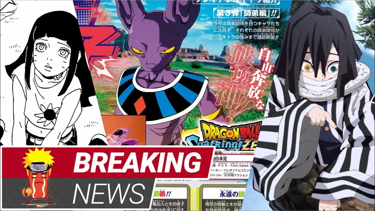 NEW Boruto Chapter, Sparking Zero Scans, Anime Release Dates & MORE | #animenews