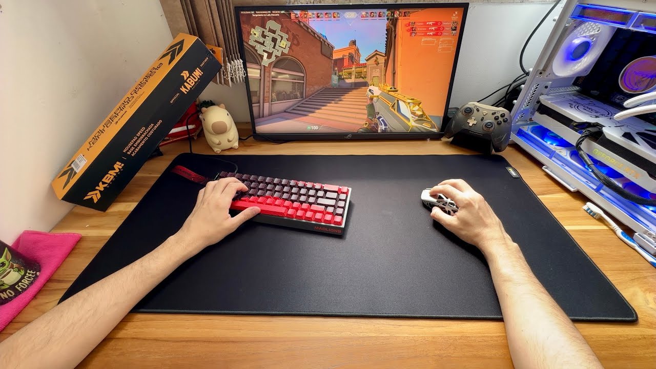 Mousepad Gamer Kabum Bom e Muito Barato Tamanho Grande 900x400