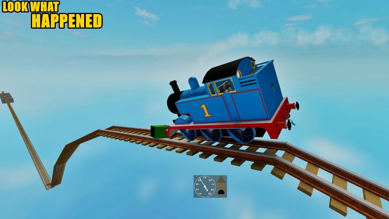 Thomas Trains Flip and Crash! Shocking Moments and Surprises on the Railway Coaster 5
