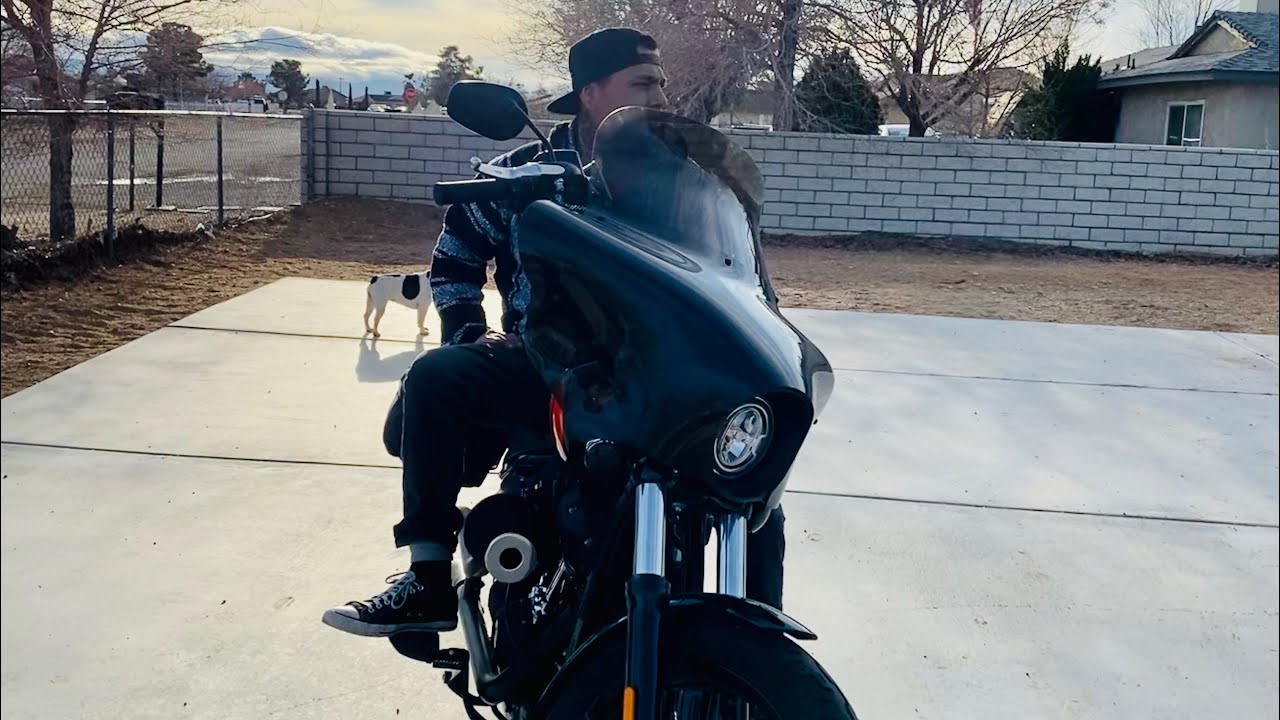 Memphis shades batwing 2022 Street Bob