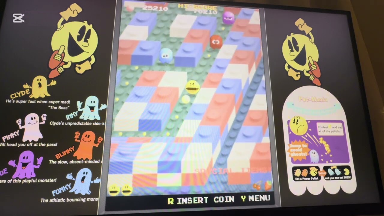￼ Retro games compilation:PAC-MANIA