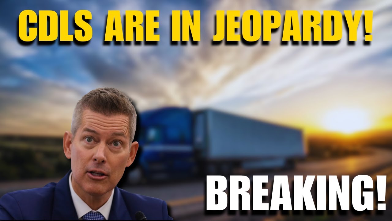 BREAKING: DRIVERS WILL LOSE THEIR CDLS!